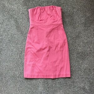 Vineyard Vines Strapless Pink Dress